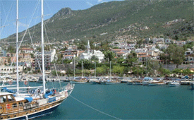 Kalkan harbour